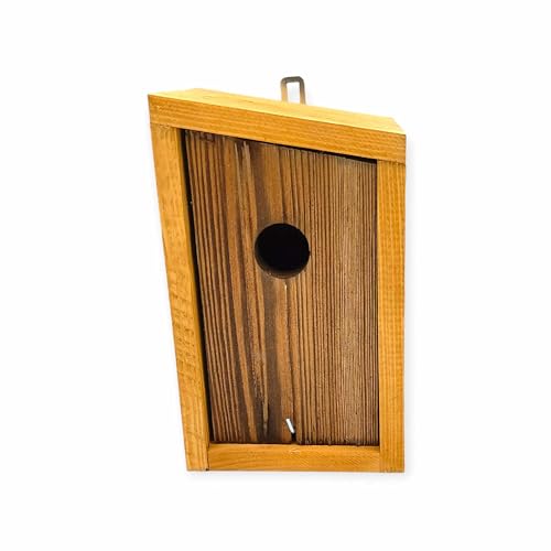 WOODYGIFT Nistkasten aus Holz für Höhlenvögel, Haus, Wildvögel, Dekoration, Garten, Spatz, Meise WOODYGIFT Nistkasten aus Holz für Höhlenvögel, Haus, Wildvögel, Dekoration, Garten, Spatz, Meise von WOODYGIFT