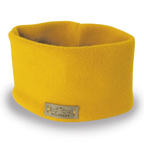 Loop-Schal WOOFFANY - Design Sarah - 100% Baumwollfleece - waschbar bei 30° - für kleine Hunde bis mittelgroße Hunderassen - Handgefertigt in Deutschland von WOOFFANY