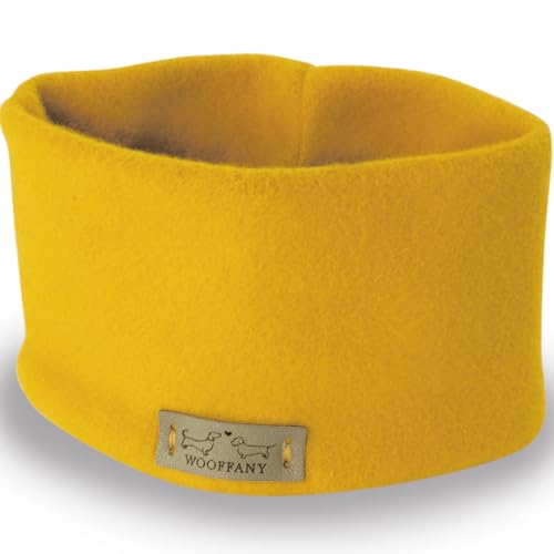 Loop-Schal WOOFFANY - Design Sarah - 100% Baumwollfleece - waschbar bei 30° - für kleine Hunde bis mittelgroße Hunderassen - Handgefertigt in Deutschland von WOOFFANY