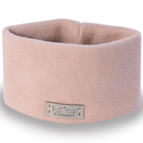 Loop-Schal WOOFFANY - Design Sarah - 100% Baumwollfleece - waschbar bei 30° - für kleine Hunde bis mittelgroße Hunderassen - Handgefertigt in Deutschland von WOOFFANY