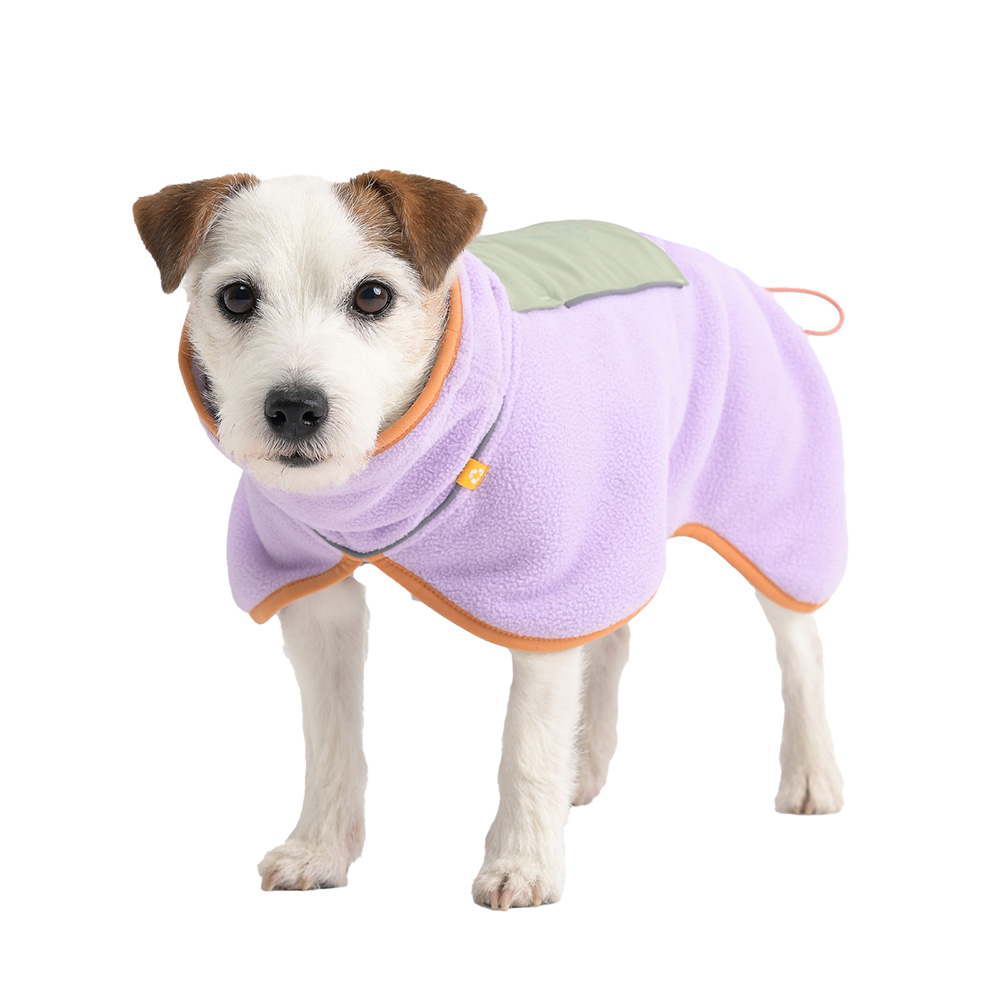 WOOLLY WOLF Hunde-Fleecepullover Alpha 360 lavender mix, Gr. 70, Rückenlänge: ca. 67 – 75 cm, Brustumfang: ca. 69 – 84 cm, Halsumfang: ca. 50 – 65 cm WOOLLY WOLF Hunde-Fleecepullover Alpha 360 lavender mix, Gr. 70, Rückenlänge: ca. 67 – 75 cm, Brustumfang: ca. 69 – 84 cm, Halsumfang: ca. 50 – 65 cm von WOOLLY WOLF