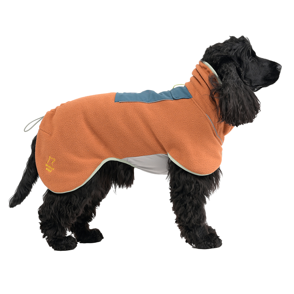WOOLLY WOLF Hunde-Fleecepullover Alpha 360 terracotta mix, Gr. 70, Rückenlänge: ca. 67 – 75 cm, Brustumfang: ca. 69 – 84 cm, Halsumfang: ca. 50 – 65 cm WOOLLY WOLF Hunde-Fleecepullover Alpha 360 terracotta mix, Gr. 70, Rückenlänge: ca. 67 – 75 cm, Brustumfang: ca. 69 – 84 cm, Halsumfang: ca. 50 – 65 cm von WOOLLY WOLF