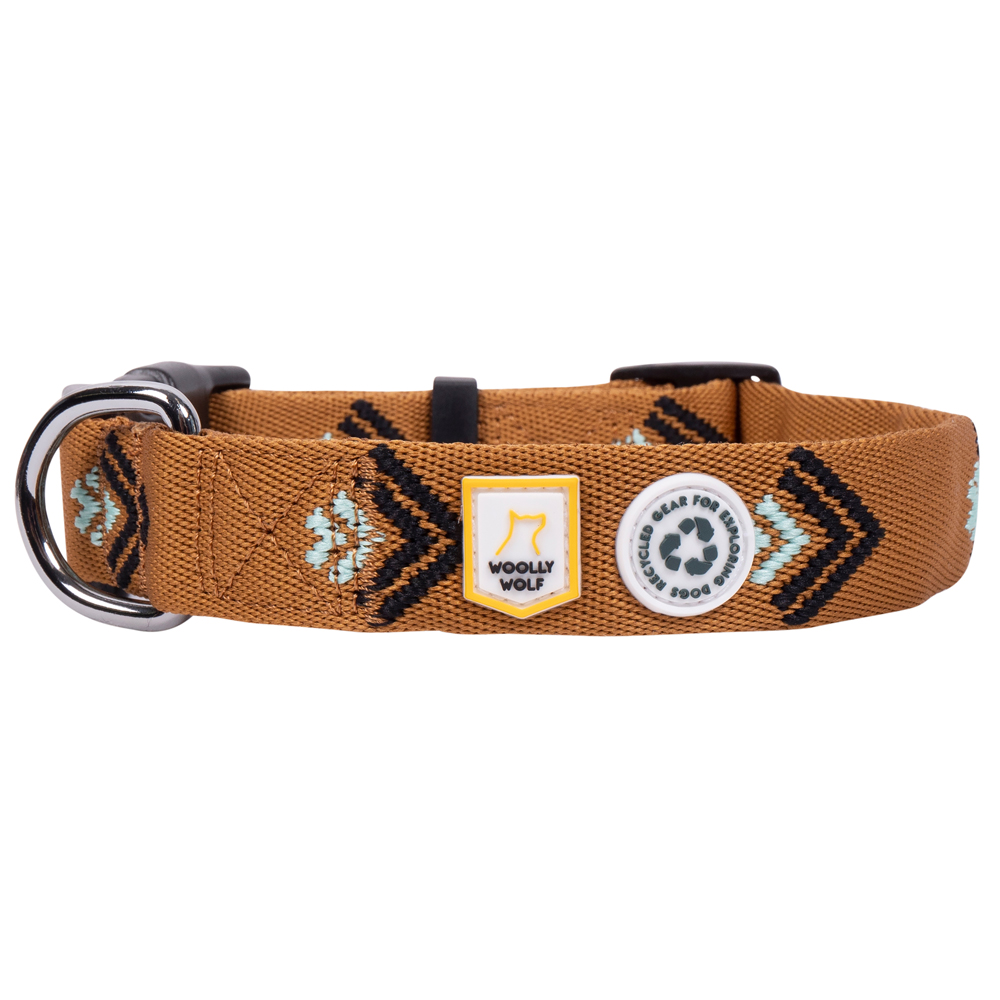 WOOLLY WOLF Hundehalsband Explorer sea to summit, Gr. L, Breite: ca. 2,5 cm, Länge: ca. 40 - 65 cm WOOLLY WOLF Hundehalsband Explorer sea to summit, Gr. L, Breite: ca. 2,5 cm, Länge: ca. 40 - 65 cm von WOOLLY WOLF