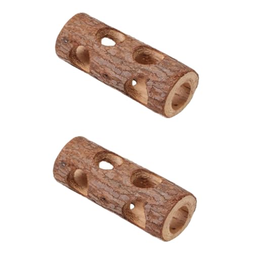 WOONEKY 2stücke Wooded Rat Tunnel Naturholz Hamster Versteck Spieltunnel Für Kleintiere Für Meerschweinchen Mäuse Zwerghamster Und Langlebig WOONEKY 2stücke Wooded Rat Tunnel Naturholz Hamster Versteck Spieltunnel Für Kleintiere Für Meerschweinchen Mäuse Zwerghamster Und Langlebig von WOONEKY