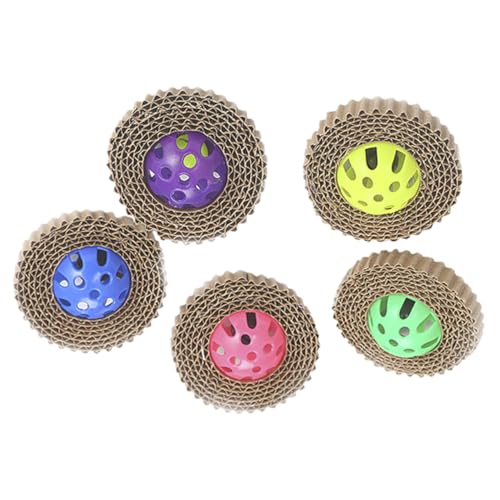 WOONEKY Katzenkratzbrett Kartonpackung Kätzchen-kratzbrett Wellpappe Haustierspielzeug Für Katzen WOONEKY Katzenkratzbrett Kartonpackung Kätzchen-kratzbrett Wellpappe Haustierspielzeug Für Katzen von WOONEKY