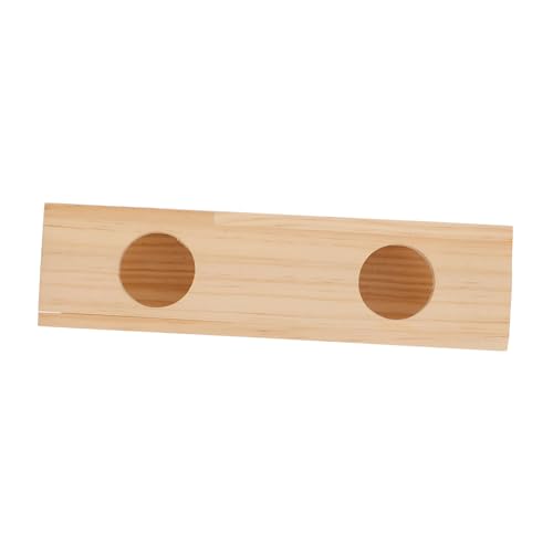 WOONEKY Verstecktes Hausspielzeug Aus Holz für Hamster Mäuse Chinchillas Heimtierbedarf Lustige Übung WOONEKY Verstecktes Hausspielzeug Aus Holz für Hamster Mäuse Chinchillas Heimtierbedarf Lustige Übung von WOONEKY