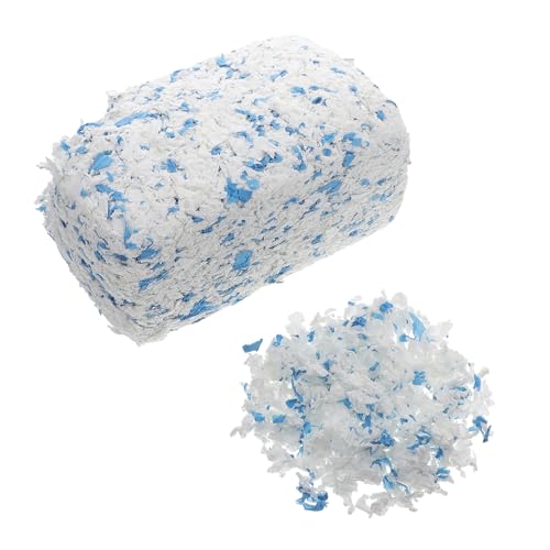 WOONEKY Haustier-papierbettwäsche Hamster-späne 450g Paket Wasser Absorbierende Geruchs-Haustier-bettwäsche WOONEKY Haustier-papierbettwäsche Hamster-späne 450g Paket Wasser Absorbierende Geruchs-Haustier-bettwäsche von WOONEKY