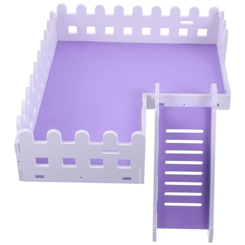 WOONEKY 1 Satz Hamster Plattform mit Rampe für Kleintiere Kletter und Ruheplattform für Hamster Erkunden für Käfige und Kleine Haustiere WOONEKY 1 Satz Hamster Plattform mit Rampe für Kleintiere Kletter und Ruheplattform für Hamster Erkunden für Käfige und Kleine Haustiere von WOONEKY