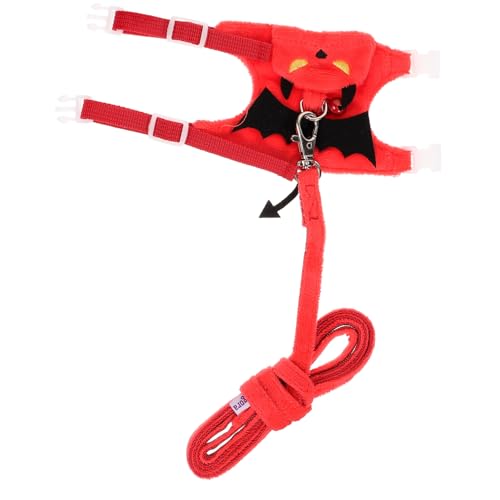 WOONEKY 1satz Halloween Kaninchen Geschirr Mit Einstellbares Geschirr Für Frettchen Kaninchen Und Katzen Ausbruchsicheres Design Für Sicheres Spazierengehen WOONEKY 1satz Halloween Kaninchen Geschirr Mit Einstellbares Geschirr Für Frettchen Kaninchen Und Katzen Ausbruchsicheres Design Für Sicheres Spazierengehen von WOONEKY