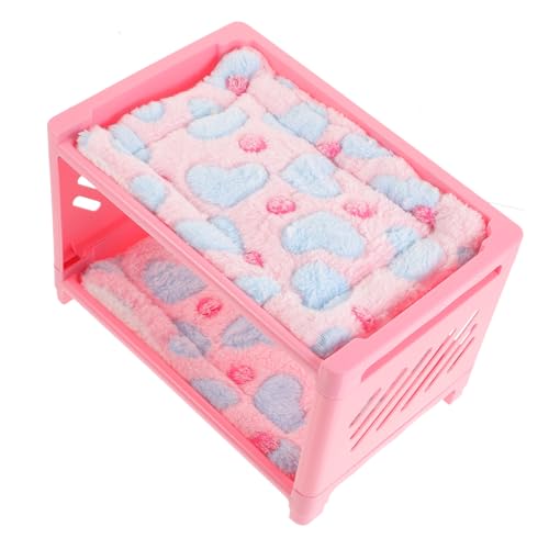 WOONEKY Komfortable Chinchilla Bett Doppel Schicht Meerschweinchen Etagen Bett 5 stücke Abnehmbare Nest Spielzeug WOONEKY Komfortable Chinchilla Bett Doppel Schicht Meerschweinchen Etagen Bett 5 stücke Abnehmbare Nest Spielzeug von WOONEKY