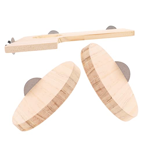 WOONEKY Papageienplattform Holz-sprungbrett Kletterbrett Für Zuhause Haustier-sprungständer Eichhörnchen-Klettern Spardesign Für Kleintiere von WOONEKY
