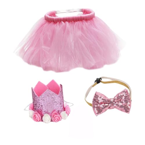 WOONEKY 1 Satz Pet Mesh-Kleid Hundegeburtstags-Outfit Hundegeburtstagsdekoration Hundegeburtstagsfeier Heimischer Hund Hunde-geburtstagsdekoration Hundekleid Hunde-Outfit Gittergewebe Rosa WOONEKY 1 Satz Pet Mesh-Kleid Hundegeburtstags-Outfit Hundegeburtstagsdekoration Hundegeburtstagsfeier Heimischer Hund Hunde-geburtstagsdekoration Hundekleid Hunde-Outfit Gittergewebe Rosa von WOONEKY