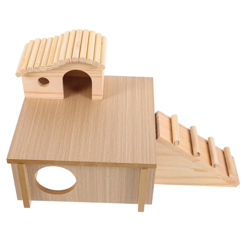 WOONEKY Holz Hamster Käfig Verstecken Spielzeug Holz Nest für Chinchilla Sicher Pet Versorgung WOONEKY Holz Hamster Käfig Verstecken Spielzeug Holz Nest für Chinchilla Sicher Pet Versorgung von WOONEKY