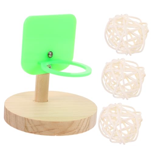 WOONEKY 1 Set Papagei Spielzeug Versorgung Ausbildung Korb Holz Lustige Vogel Spielzeug Für Nymphensittich WOONEKY 1 Set Papagei Spielzeug Versorgung Ausbildung Korb Holz Lustige Vogel Spielzeug Für Nymphensittich von WOONEKY