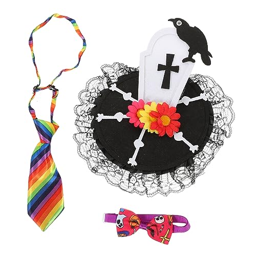 WOONEKY Süße lustige Halloween-Katzenhalsbänder Set mit dekorativen Haustierhalsbändern für Geburtstagsfeiern WOONEKY Süße lustige Halloween-Katzenhalsbänder Set mit dekorativen Haustierhalsbändern für Geburtstagsfeiern von WOONEKY