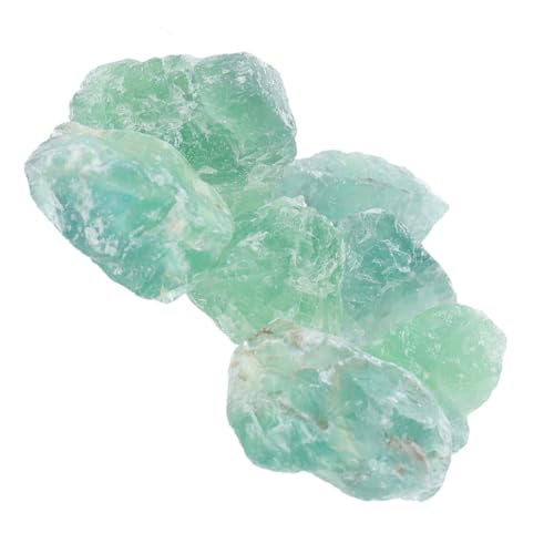 WOONEKY Grüne Landschaftskiesel Duftsteine Dekoratives Aquarium-Ornament-Set 600 G Aquarienkies Für Süßwasseraquarien von WOONEKY