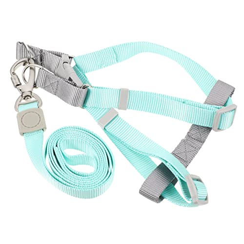 WOONEKY Verstellbares Hundegeschirr und Leinen-Set Westengeschirr für Hunde Welpen-Trainingsgeschirr D- modisches Hundehalsband und Leinen-Set Service-Hundeweste WOONEKY Verstellbares Hundegeschirr und Leinen-Set Westengeschirr für Hunde Welpen-Trainingsgeschirr D- modisches Hundehalsband und Leinen-Set Service-Hundeweste von WOONEKY
