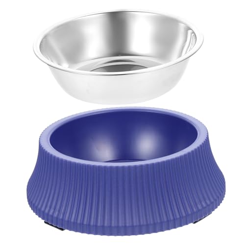 WOONEKY 1 Set Abnehmbare Haustierschüssel Anti-Fall-Haustier Futter Schüssel Katzenwasserschale Haustier Fütterungsschale WOONEKY 1 Set Abnehmbare Haustierschüssel Anti-Fall-Haustier Futter Schüssel Katzenwasserschale Haustier Fütterungsschale von WOONEKY