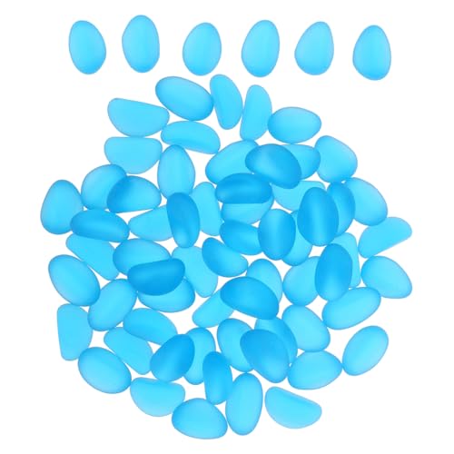 WOONEKY Tropische Fische Tank Pebble Decor Walnuss Glas Perlen Steine Aquarium Dekoration 500g Set WOONEKY Tropische Fische Tank Pebble Decor Walnuss Glas Perlen Steine Aquarium Dekoration 500g Set von WOONEKY