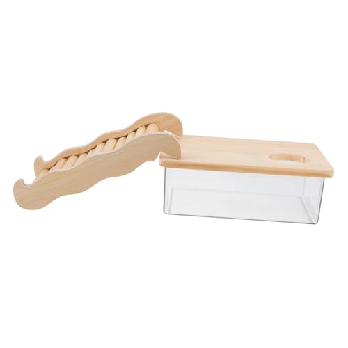WOONEKY Komplettes Hamsterleiter-Badeset Badewannenbecken Leiter für Hamster Meerschweinchen Chinchilla Stabiles edles Design WOONEKY Komplettes Hamsterleiter-Badeset Badewannenbecken Leiter für Hamster Meerschweinchen Chinchilla Stabiles edles Design von WOONEKY