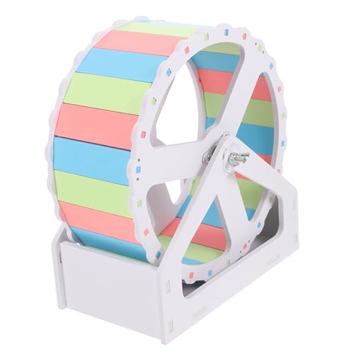WOONEKY 1 Set Hamster Laufrad, Leises Chinchilla Rad, Mäuserad, Rennmäuse Laufrad, Hamsterrad, Hamsterbedarf, Rad Für Igel, Rad Für Hamster, Igelrad, Hamsterspielzeug von WOONEKY