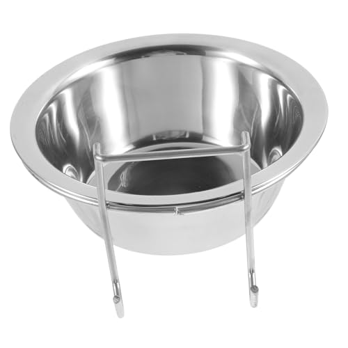WOONEKY 1 Set Kreativ Pet Katzenfutter Schüssel Aus Langlebigem Edelstahl Mit Abnehmbarem Hängendem Futterspender Und Robustem Eisenständer Für Optimale Fütterung Ihrer Katze WOONEKY 1 Set Kreativ Pet Katzenfutter Schüssel Aus Langlebigem Edelstahl Mit Abnehmbarem Hängendem Futterspender Und Robustem Eisenständer Für Optimale Fütterung Ihrer Katze von WOONEKY