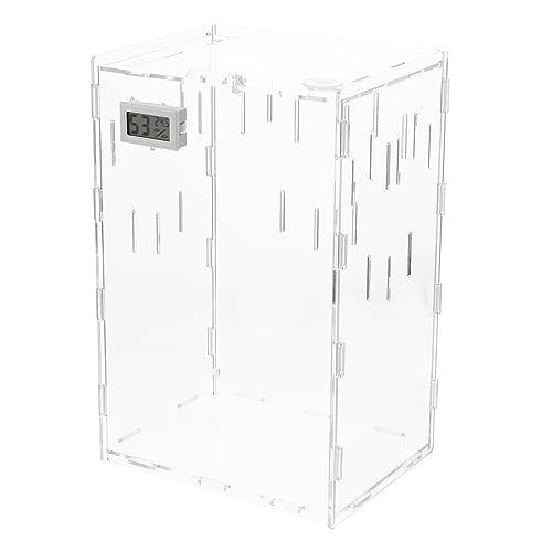 WOONEKY Stabile Fütterungsbox Für Reptilien Zuchtboxen Aus Acrylmaterial Für Die Belüftung Von Reptilien WOONEKY Stabile Fütterungsbox Für Reptilien Zuchtboxen Aus Acrylmaterial Für Die Belüftung Von Reptilien von WOONEKY