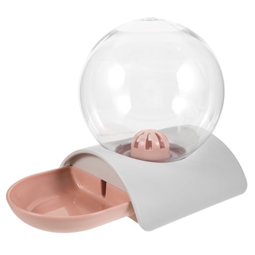 WOONEKY Automatischer Wasserspender für Haustiere großer Wasserspender für Katzen und Hunde Set aus ABS-Acryl Heimtierbedarf Rosa WOONEKY Automatischer Wasserspender für Haustiere großer Wasserspender für Katzen und Hunde Set aus ABS-Acryl Heimtierbedarf Rosa von WOONEKY