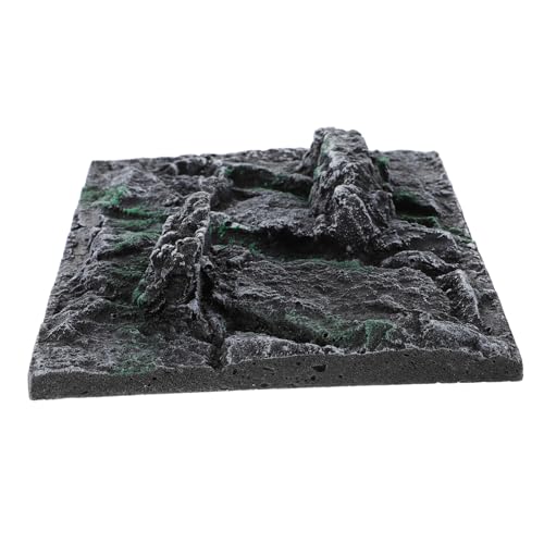 WOONEKY Aquarium-hintergrundbrett Realistische Dekoration Reptilien-boxbrett Für Fischtank Schildkrötentank Farbe von WOONEKY