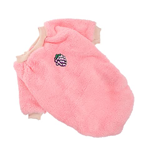 WOONEKY 1stück Hunde-Outfit Für Kleine Hunde Warmes Und Bequemes Hundepullover-Design Hautfreundliches Material Für Chihuahuas Und Pomeranians Waschbar Und Langlebig Für Alltag von WOONEKY