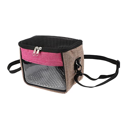 WOONEKY Haustier-Handtasche Tier-Tragetasche für Haustierausflüge und bequem für Hamster Rennmäuse und Chinchillas von WOONEKY