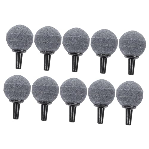 WOONEKY Luftstein Kugelform Für Aquarien Blasen Diffusor Für Sauerstoffpumpe 20mm x 20mm Airstones Für Fischbehälter Und Hydroponik von WOONEKY