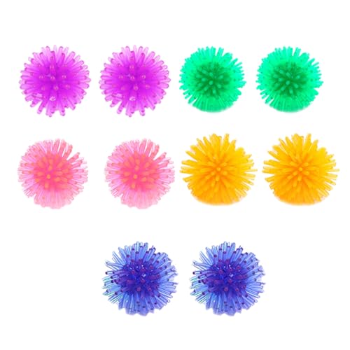 WOONEKY 10 Stück Katzen Weiche Stachelbälle für Kätzchen Interaktives Zufälligen Farben Fördert Spiel und Bewegung zur Stärkung Bindung zu Ihrem Haustier Zufällige Farbe Zufällige Farbe WOONEKY 10 Stück Katzen Weiche Stachelbälle für Kätzchen Interaktives Zufälligen Farben Fördert Spiel und Bewegung zur Stärkung Bindung zu Ihrem Haustier Zufällige Farbe Zufällige Farbe von WOONEKY