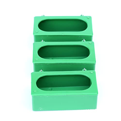 WOONEKY 10 Stück Teiliges Hängender Futterspender für Kleine Vögel für Tauben und Papageien Spritzwassergeschützt Einfach zu Reinigen und Nachzufüllen Langlebig und Geruchsneutral WOONEKY 10 Stück Teiliges Hängender Futterspender für Kleine Vögel für Tauben und Papageien Spritzwassergeschützt Einfach zu Reinigen und Nachzufüllen Langlebig und Geruchsneutral von WOONEKY