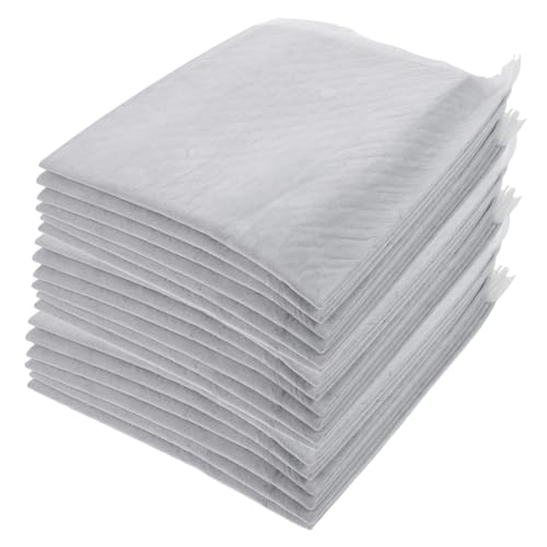 WOONEKY 100 Stück Wiederverwendbare Kleine Haustier Toilettenmatte Saugstarke Käfigeinlage mit Aktivkohle Auslaufsichere Matte für Hamster Meerschweinchen Igel und Kleine Nager Training von WOONEKY
