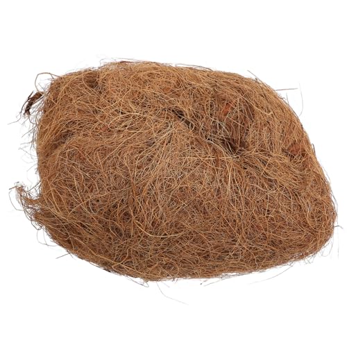 WOONEKY Kokosfaser Tierstreu für Vögel und Kleintiere Nistmaterial für Vogelnester 100g Feuchtigkeitsabsorbierend Atmungsaktiv Warmhaltend und Multifunktional von WOONEKY