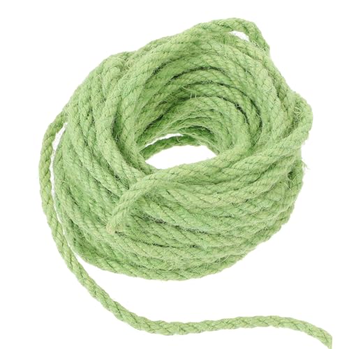 WOONEKY 10m Grünes Sisal Seil Für DIY Katzenspielzeug Und Kletterrahmen Langlebig Und Umweltfreundlich Für Katzenaccessoires Flexible Anwendung Einfache Handhabung WOONEKY 10m Grünes Sisal Seil Für DIY Katzenspielzeug Und Kletterrahmen Langlebig Und Umweltfreundlich Für Katzenaccessoires Flexible Anwendung Einfache Handhabung von WOONEKY