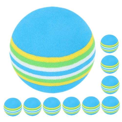 WOONEKY 10stücke Farbige Minigolfbälle Weiche Eva-übungsspielzeuge Für Indoor-übung Katzenspielzeug Haustierspielzeug Trainingsball Für Kleine Hunde Und Katzen WOONEKY 10stücke Farbige Minigolfbälle Weiche Eva-übungsspielzeuge Für Indoor-übung Katzenspielzeug Haustierspielzeug Trainingsball Für Kleine Hunde Und Katzen von WOONEKY