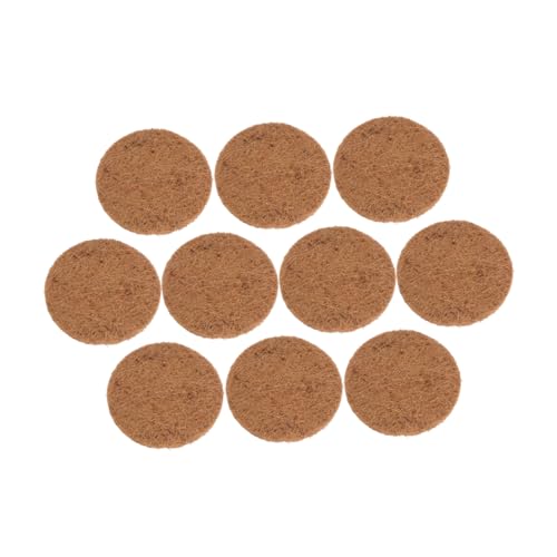 WOONEKY 10stücke Pigeon Nest Mat Aus Kokosfaser Natürliche Vogel-nistmatte Atmungsaktive Und Langlebige Einstreu Für Tauben Und Papageien von WOONEKY