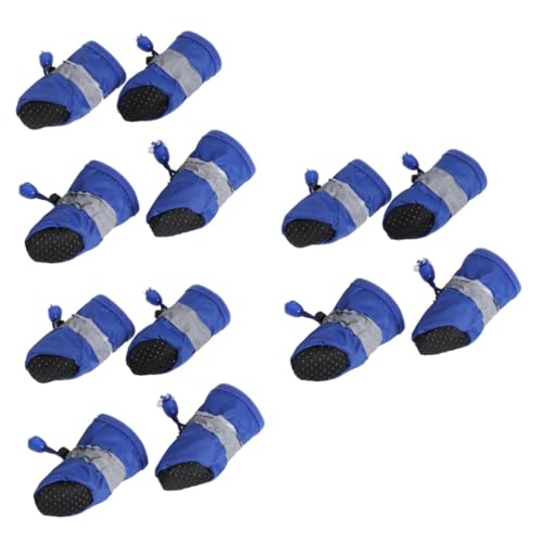 WOONEKY 12 STK Hundeschuhe Haustier Welpenschuhe für kleine Hunde Booties für Hundepfoten Welpenregen Beinwärmer für Hunde Schuhe für Hunde Dog Shoes Stiefel für Hunde Hundestiefel WOONEKY 12 STK Hundeschuhe Haustier Welpenschuhe für kleine Hunde Booties für Hundepfoten Welpenregen Beinwärmer für Hunde Schuhe für Hunde Dog Shoes Stiefel für Hunde Hundestiefel von WOONEKY