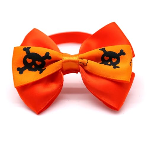 WOONEKY Hundehalsband-Set Mit Fliege 12-teilig Verstellbar Für Halloween-Festivals WOONEKY Hundehalsband-Set Mit Fliege 12-teilig Verstellbar Für Halloween-Festivals von WOONEKY