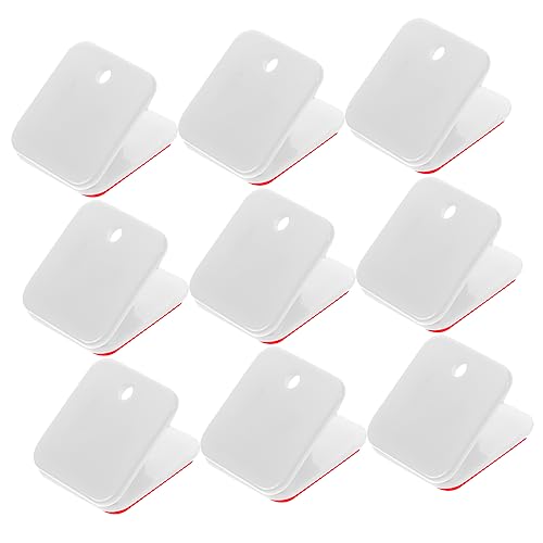 WOONEKY 12pcs Klebstoff Wandklammern Wandteppichklammern Wandpeepolsterhalter Töpfchen -trainingspadclips WOONEKY 12pcs Klebstoff Wandklammern Wandteppichklammern Wandpeepolsterhalter Töpfchen -trainingspadclips von WOONEKY