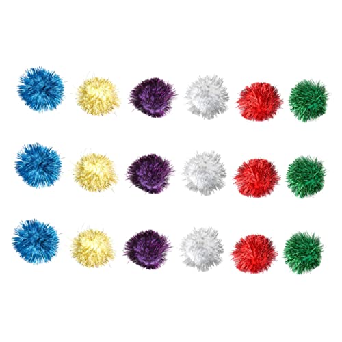 WOONEKY 18 stücke Glitter Bälle Katze Lametta Bälle Katzenminze Spielzeug Bälle für Kätzchen Katze Spielen WOONEKY 18 stücke Glitter Bälle Katze Lametta Bälle Katzenminze Spielzeug Bälle für Kätzchen Katze Spielen von WOONEKY