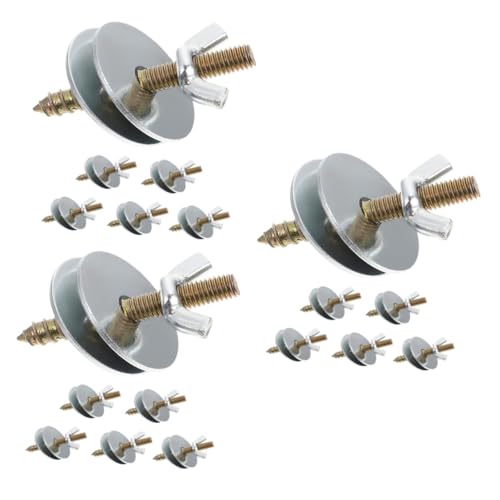 WOONEKY 3sets Vogel Papagei Zucht Stand Schrauben Befestigung Teile Kit Für Haustier Käfig Zucht Box 6 Stücke * 3 von WOONEKY