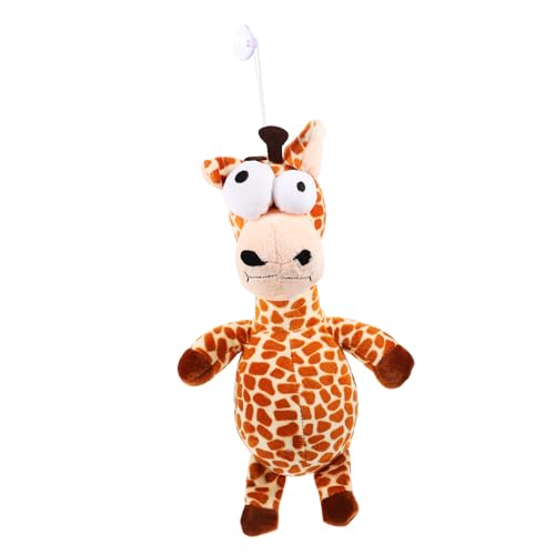 WOONEKY üsch Giraffe Hundespielzeug Kuscheltier Mit Quietscher Für Kleine Hunde Weiches Kauspielzeug Aus Ungiftigem Material Perfektes Für Welpen Und Hunde WOONEKY üsch Giraffe Hundespielzeug Kuscheltier Mit Quietscher Für Kleine Hunde Weiches Kauspielzeug Aus Ungiftigem Material Perfektes Für Welpen Und Hunde von WOONEKY