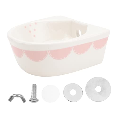 WOONEKY Kaninchentonne Keramik-Futternapf für Kaninchen Kaninchen-Zubehör für Stall Hängekäfig Schüssel sicher und stabil WOONEKY Kaninchentonne Keramik-Futternapf für Kaninchen Kaninchen-Zubehör für Stall Hängekäfig Schüssel sicher und stabil von WOONEKY