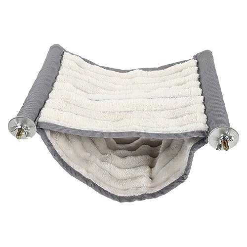 WOONEKY Chinchilla Nest Haustier Käfig Bett Hamster Bett Robust Samt Material Fenster Hängen Haustier Hängematte Spielzeug von WOONEKY