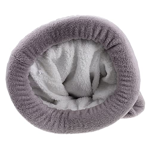 WOONEKY 1Stk Haustierbett Katzenbetten pet Bed warmes katzenschlafbett Dicke Matratzenauflage voll Hundehütten Schlafkissen warmes Katzenbett warmes Hundenest Sanft Matte Katzenspielzeug von WOONEKY