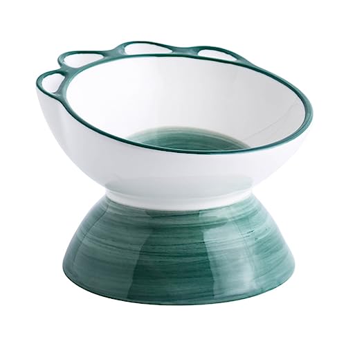 WOONEKY 1pc Dinosaurier Keramik Katze Schüssel Feeder Bowl Für Hund Katze Sicher Nicht-Design Katze Fütterung Schüssel WOONEKY 1pc Dinosaurier Keramik Katze Schüssel Feeder Bowl Für Hund Katze Sicher Nicht-Design Katze Fütterung Schüssel von WOONEKY
