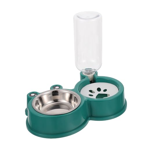 WOONEKY Praktischer Katzennapf Automatischer Wasserspender für Katzenfutter-futterspender von WOONEKY